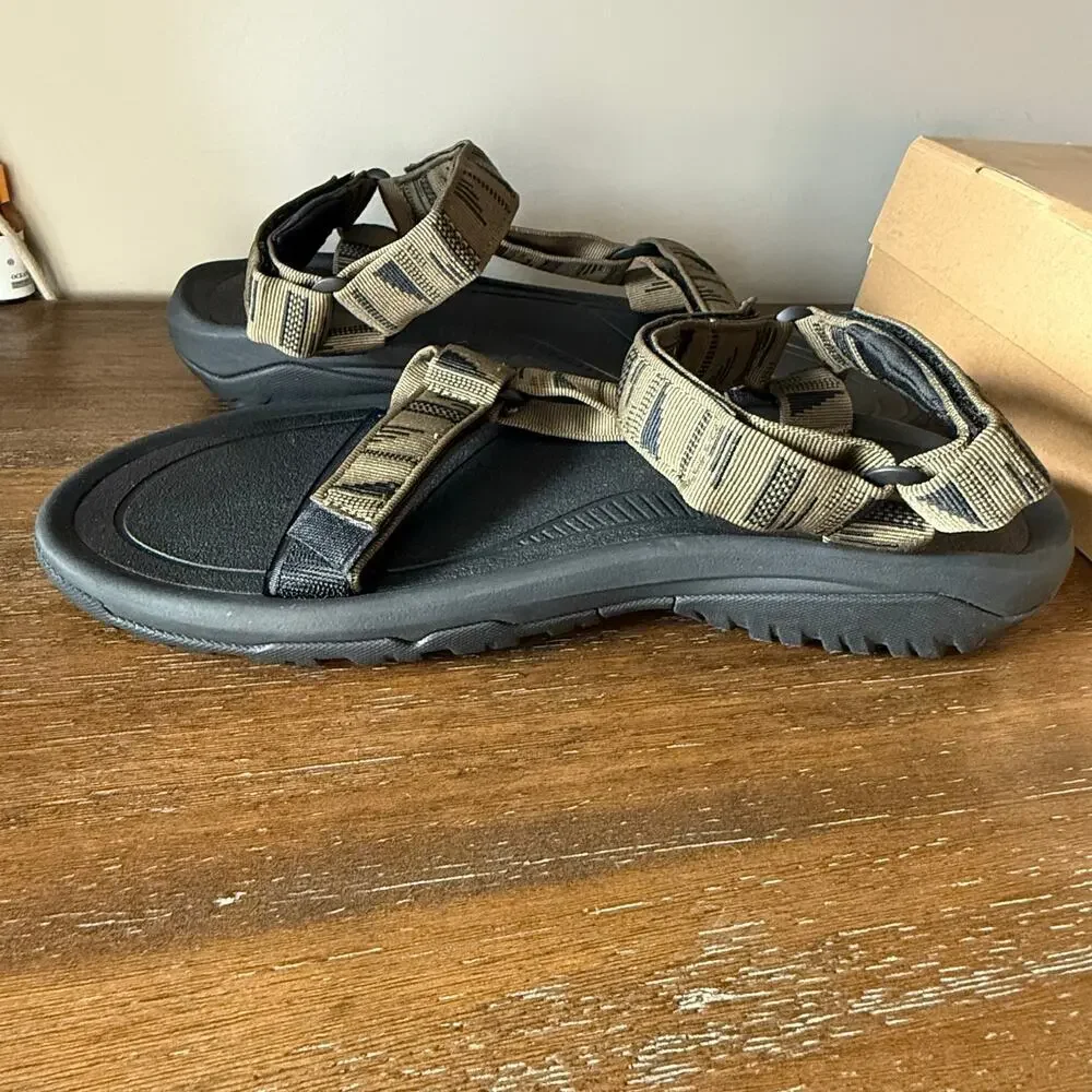 Teva Men’s Hurricane XLT2 Dark Olive Print Sport Sandals-‎ Size 13